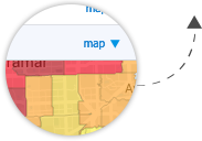 Apply data on a map